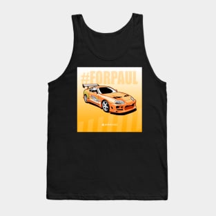 Brian's toyota supra from fast and furious 1 Tank Top